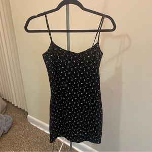 Flora black Mini dress